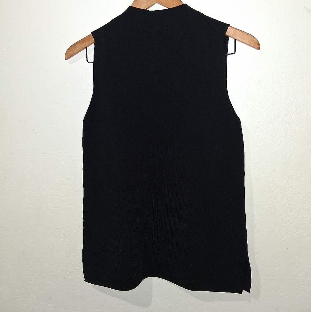 MM LAFLEUR Malki Black Jardigan Knit Top - Picture 9 of 10